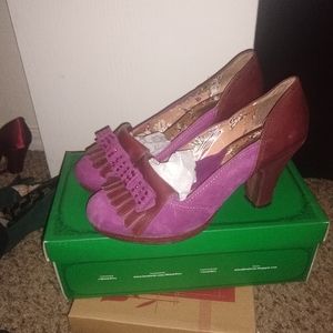 Miss L Fire Purple Platform Heels 38